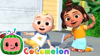 Cocomelon Head Shoulders Knees and Toes Challenge [upl. by Yruama381]