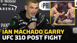 Ian Machado Garry Reacts To Loss To Shavkat Rakhmonov I Showed Hes Human  MMA Fighting [upl. by Iru683]