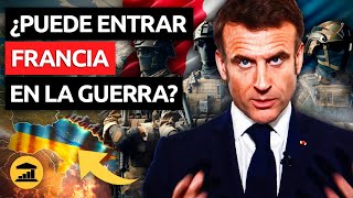 ¿Quiere FRANCIA entrar en la guerra de UCRANIA  VisualPolitik [upl. by Erlond]