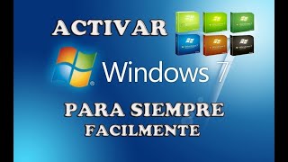 ACTIVAR WINDOWS 7 DE FORMA RAPIDA Y SENCILLA [upl. by Gilbertina903]