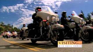 VisitingWith Huell Howser 1807  LAPD MOTORS [upl. by Htenek]