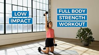 15 Minute Low Impact Full Body Strength Workout  Good Moves  WellGood [upl. by Chris]