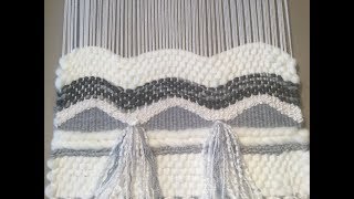 WEAVING INSTRUCTIONS  PART 6  WAVY LINES [upl. by Reo]