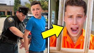 Bryton Myler GOT ARRESTED Ninja Kidz TV [upl. by Dysart]