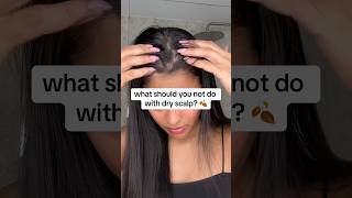 nothings dries scalp more than this 😭  hair growth tips youtubeshort hair hairgrowth [upl. by Lever276]