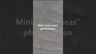 Mini “cross seas” or “square waves” phenomenon on the Saint Marys River [upl. by Noeled]