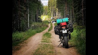 Full TET Sweden  3200km  7 days solo trip on Tenere 700 June 2021 [upl. by Derman]