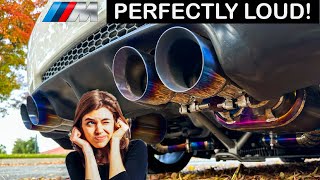 The CHEAPEST Titanium Exhaust For E92 M3 Sounds INSANE Custom Double XPipe Valvetronic Muffler [upl. by Ardath]