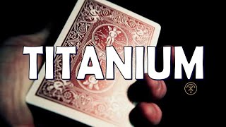 Deck Review Titanium Playing Cards by Theory 11 [upl. by Edalb]