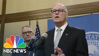 Washington Gov Inslee Updates Coronavirus Response  NBC News Live Stream Recording [upl. by Concoff34]