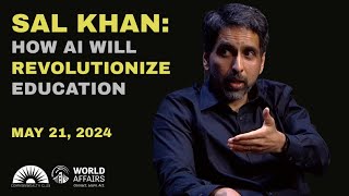 Sal Khan  How AI Will Revolutionize Education [upl. by Annaej]