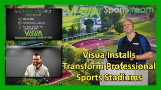 SportStream 2024 Visua Installs Transform Professional Sports Stadiums [upl. by Osner900]