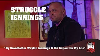 Struggle Jennings  My Grandfather Waylon Jennings amp His Impact On My Life 247HH Exclusive [upl. by Yelyak152]