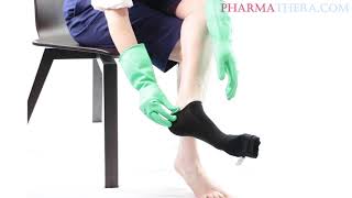 How to remove compression stockings [upl. by Anaitsirk20]