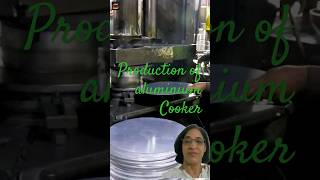 ￼ Process of manufacturing aluminium Cooker  machine greenscreen shorts [upl. by Onaivatco]