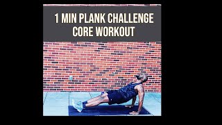 Ultimate Core Burn Take The 1minute Plank Challenge [upl. by Simonette]