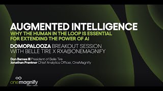 Augmented Intelligence Belle Tire Domopalooza Session [upl. by Ahsayn955]