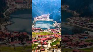 Stunning Uzungol lake view from mountains you cant miss lakes mountainview uzungöl travelvlog [upl. by Greenman585]