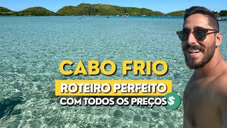 O QUE FAZER EM CABO FRIO  RIO DE JANEIRO Hospedagem Dicas Restaurantes Praias TUDO [upl. by Ellinger]