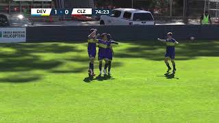 McDonalds NPL Tasmania Round 1 Devonport Strikers v Clarence Zebras Goal Highlights [upl. by Nosirb]