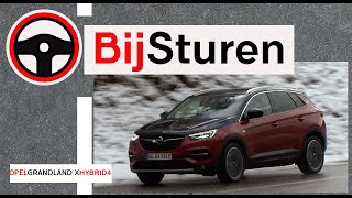 BijSturen  2020 Opel Grandland X Hybrid4 16 Turbo 300PK test review [upl. by Bores]