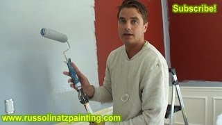 DIY How to Paint a Room Part 2  How to Prime and Roll walls [upl. by Hanover52]