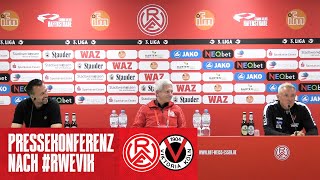 9 Spieltag  Pressekonferenz nach Viktoria Köln  RWEVIK immeRWEiter nurderrwe [upl. by Adnilym906]