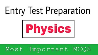 Entry Test Preparation 2024Most Important Questions for Entry Test [upl. by Gemina]