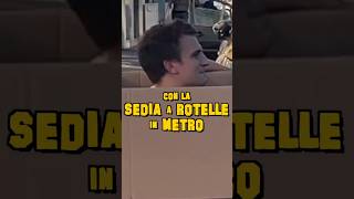 Come quella volta in sedia a rotelle nella metro di New York [upl. by Nahseez]