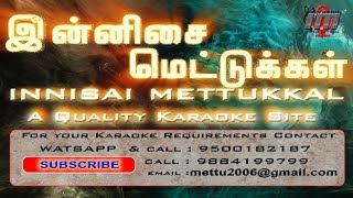 PESAMAL PESA VAIPPAN  Tamil Karaoke  Tamil Eelam Songs  Innisai Mettukkal [upl. by Yenot]