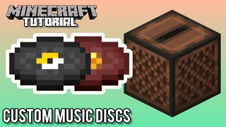 How to Create Custom Music Discs  Minecraft 120 Resources Pack Tutorial [upl. by Melmon]