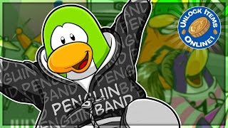 Black Penguin Band Hoodie Code  Club Penguin Rewritten [upl. by Neeli]