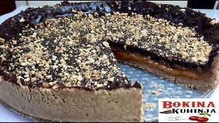 KARAMEL TORTA BEZ PECENJA ZA 15 MINUTA CARAMEL CAKE NO BAKE [upl. by Launamme136]