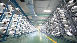 Amazing new technologies in Jiangsus textile industry [upl. by Aneliram]