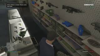 GTA V Asians from shooting range kills AmmuNation employees part 8 [upl. by Lein]