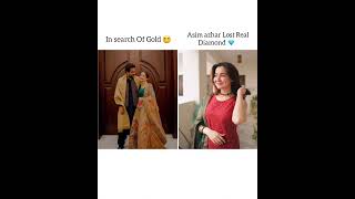 Hania amir asim azhar and merub ali haniaamir asimazhar merubali memes showbiz actor shorts [upl. by Lemrac832]