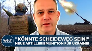 PUTINS KRIEG Ukraine erhält neue Munition quotSituation verbessert nicht entspanntquot [upl. by Omer]