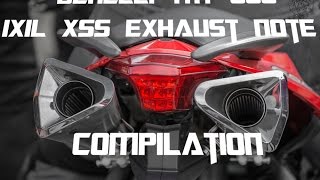 Benelli TNT 600  IXIL X55 Exhaust Note  Compilation [upl. by Ricarda]