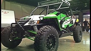 2014 Arctic Cat Wildcat X quotGOBLINquot  Custom Build Inside Look [upl. by Hildick]