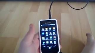 Samsung galaxy S TV out test [upl. by Nessim]