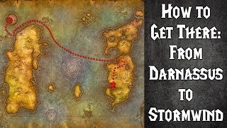 How to get to Stormwind From Darnassus Classic [upl. by Eanahs]