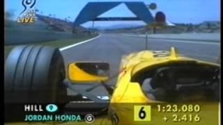 Damon Hill F1 Onboard Spain 1998 [upl. by Anayra317]