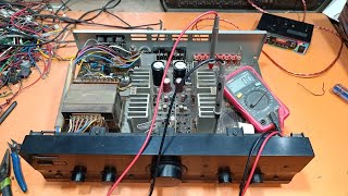 Audio amplifier repair [upl. by Baryram902]