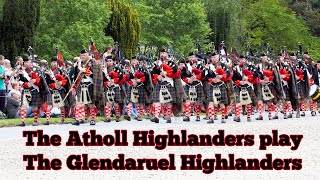 The Atholl Highlanders play quotThe Glendaruel Highlandersquot [upl. by Semadar263]