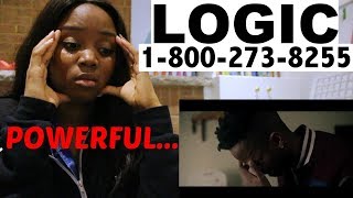 Logic ft Alessia Cara Khalid 18002738255 Music Video  REACTION [upl. by Eibbed]