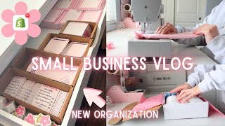 Small Business Vlog  Pack Orders With Me Small Business Packaging Organization amp Packaging Ideas [upl. by Cheatham160]