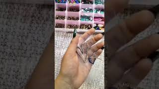 MEESHO INSPIRED HEART EARRINGS ❤️likeforlikes shortvideo viralvideos jyoticraft subscribe [upl. by Aitan951]