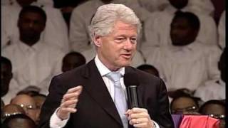 Former President Bill Clinton  Bishop G E Pattersons Homegoing Service [upl. by Markson945]