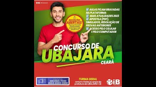 CONCURSO UBAJARACE  PORTUGUÊS CETREDE [upl. by Trebmal203]