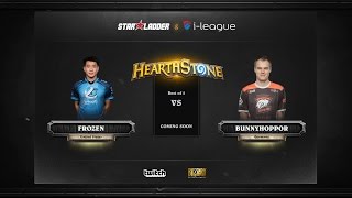 RU Fr0zen vs BunnyHoppor  SL iLeague Hearthstone StarSeries Season 3 13052017 [upl. by Llemaj]